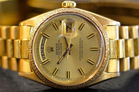 rolex day-date oro usato|pre owned rolex day date.